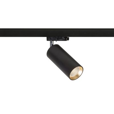 RENDL MAVRO DIMM na trojokruh. lištu čierna/zlatá 230V LED 12W 38° 3000K