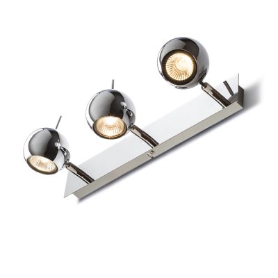RENDL GLOSSY III chróm 230V LED GU10 3x8W