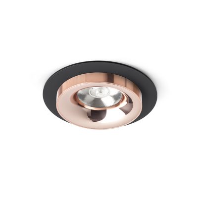 RENDL SHARM R I zápustná čierna meď/meď 230V LED 10W 24° 3000K