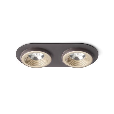 RENDL SHARM R II zápustná perlová zlatá/hnedá 230V LED 2x10W 24° 3000K