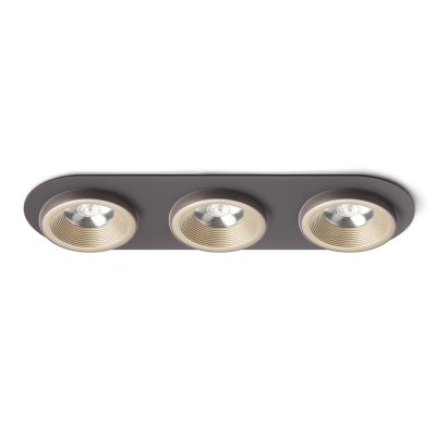 RENDL SHARM R III zápustná perlová zlatá/hnedá 230V LED 3x10W 24° 3000K