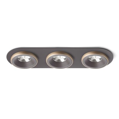 RENDL SHARM R III zápustná hnedá/perlová zlatá 230V LED 3x10W 24° 3000K