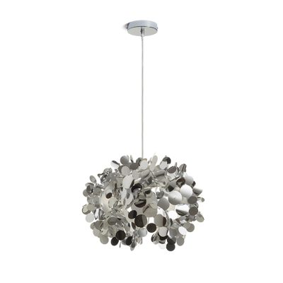 RENDL CONFETTI závesná chrómová fólia 230V LED E27 15W