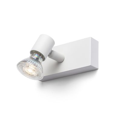 RENDL TRICA I nástenná biela 230V GU10 25W