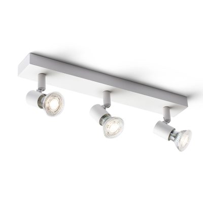 RENDL TRICA III nástenná biela 230V GU10 3x25W