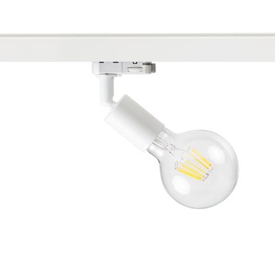 RENDL FAX E27 na trojokruh. lištu biela 230V LED E27 15W