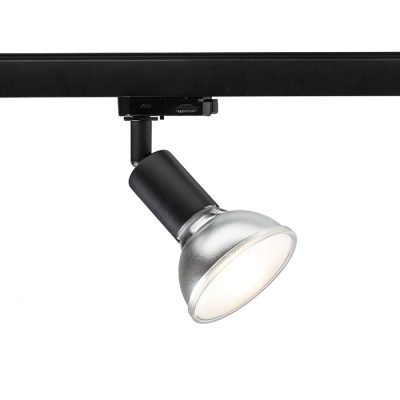 RENDL FAX E27 na trojokruh. lištu čierna 230V LED E27 15W
