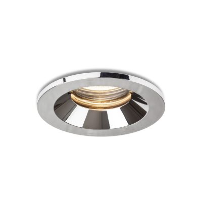 RENDL BELLA GU10 zápustná chróm 230V LED GU10 15W IP65