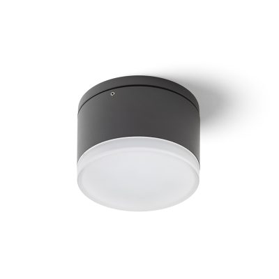 RENDL ORIN R stropná antracitová satinovaný akrylát 230V LED 10W IP54 3000K