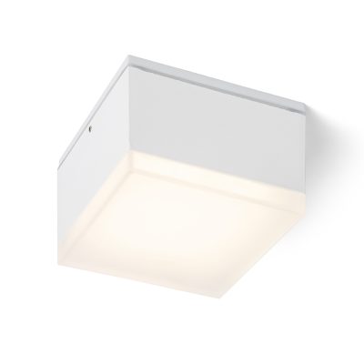 RENDL ORIN SQ stropná biela satinovaný akrylát 230V LED 10W IP54 3000K
