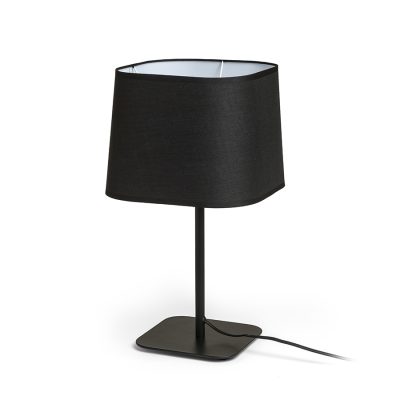 RENDL PERTH stolná čierna/čierna 230V LED E27 11W