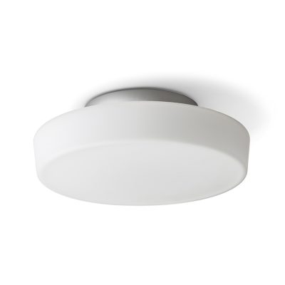 RENDL ZARA LED 26 stropná opálové sklo/chróm 230V LED 12W IP44 3000K