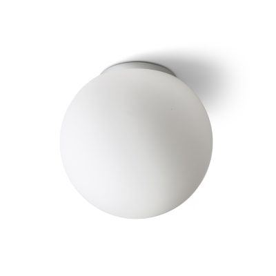RENDL BOLLY 26 stropná opálové sklo/chróm 230V LED E27 15W IP44