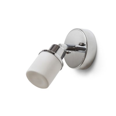 RENDL LINN I nástenná opálové sklo/chróm 230V LED G9 3W IP44