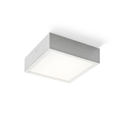 RENDL STRUCTURAL LED 20x20 prisadená česaný hliník 230V LED 12W 3000K