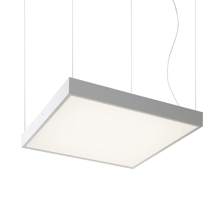 RENDL STRUCTURAL LED 55x55 závesná biela 230V LED 48W 3000K – obrázok 1
