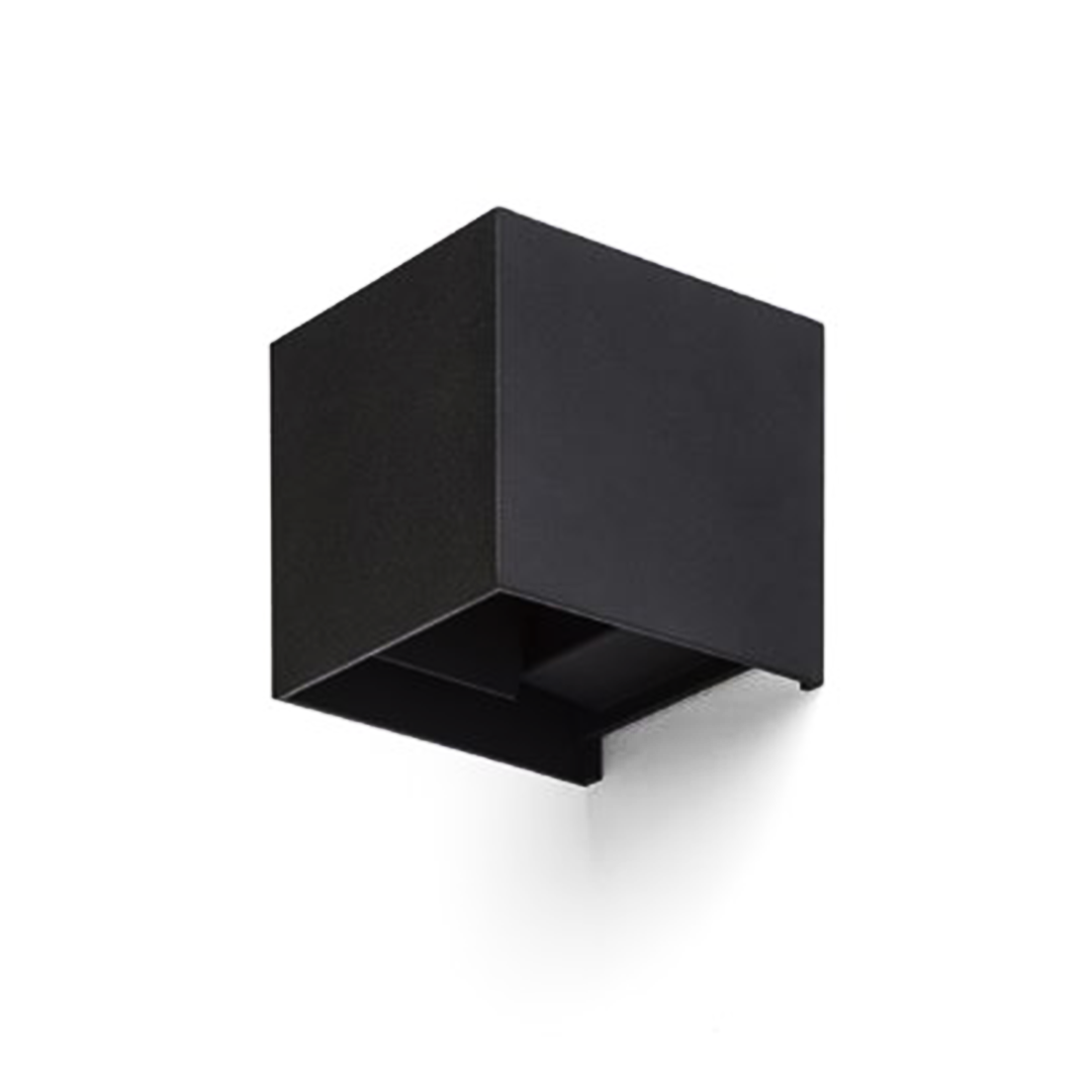 RENDL TITO SQ DIMM nástenná biela 230V LED 2x3W IP65 3000K – obrázok 1