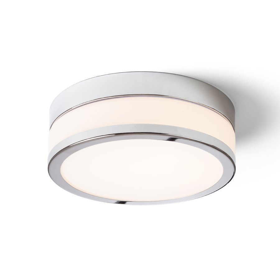 RENDL CIRA LED 23 stropná opálové sklo/chróm 230V LED 12W IP44 3000K – obrázok 1