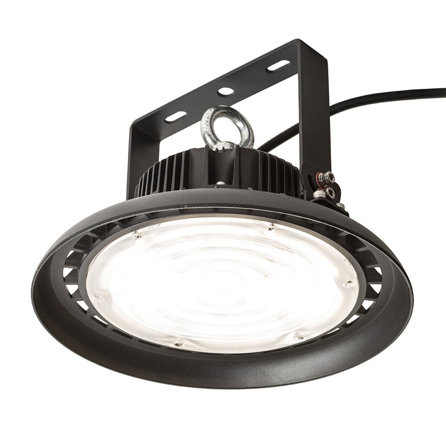 RENDL MEGALOS PRO 26 teleso čierna 230V LED 100W 90° IP65 4000K – obrázok 1