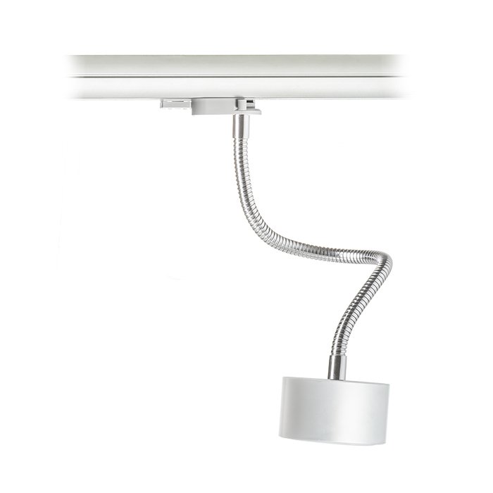 RENDL PIXIE na husom krku, na trojokruh. lištu striebrosivá chróm 230V LED GX53 7W – obrázok 1