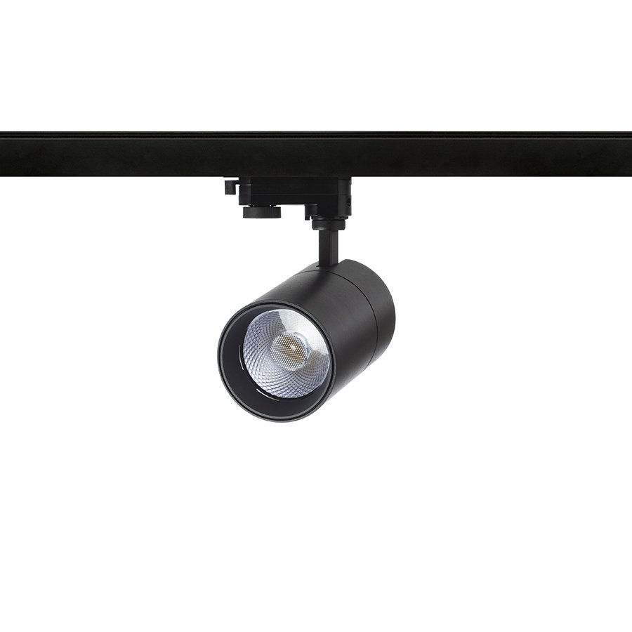 RENDL WISH 30 DIMM na trojokruh. lištu čierna 230V LED 30W 36° 3000K 4000K 5000K – obrázok 1