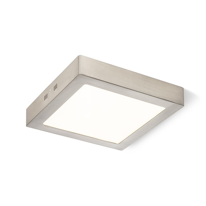 RENDL SLENDER SQ 22 prisadená matný nikel 230V LED 18W 3000K – obrázok 1