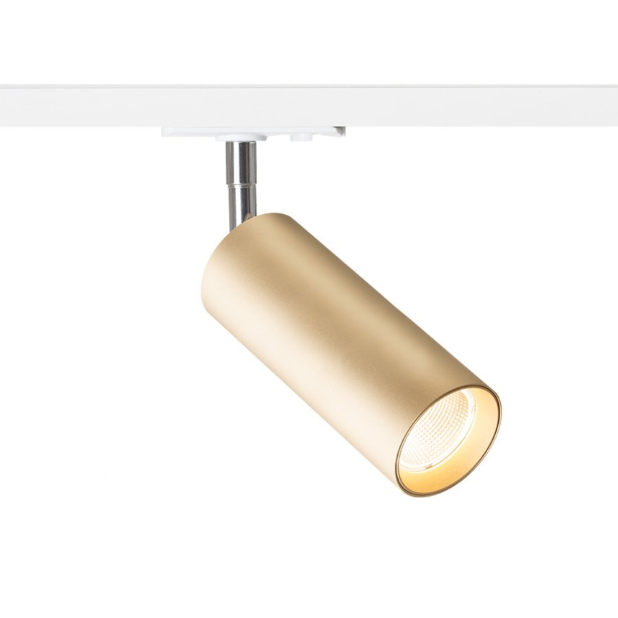 RENDL MAVRO na jednookr. lištu zlatá 230V LED 12W 38° 3000K – obrázok 1