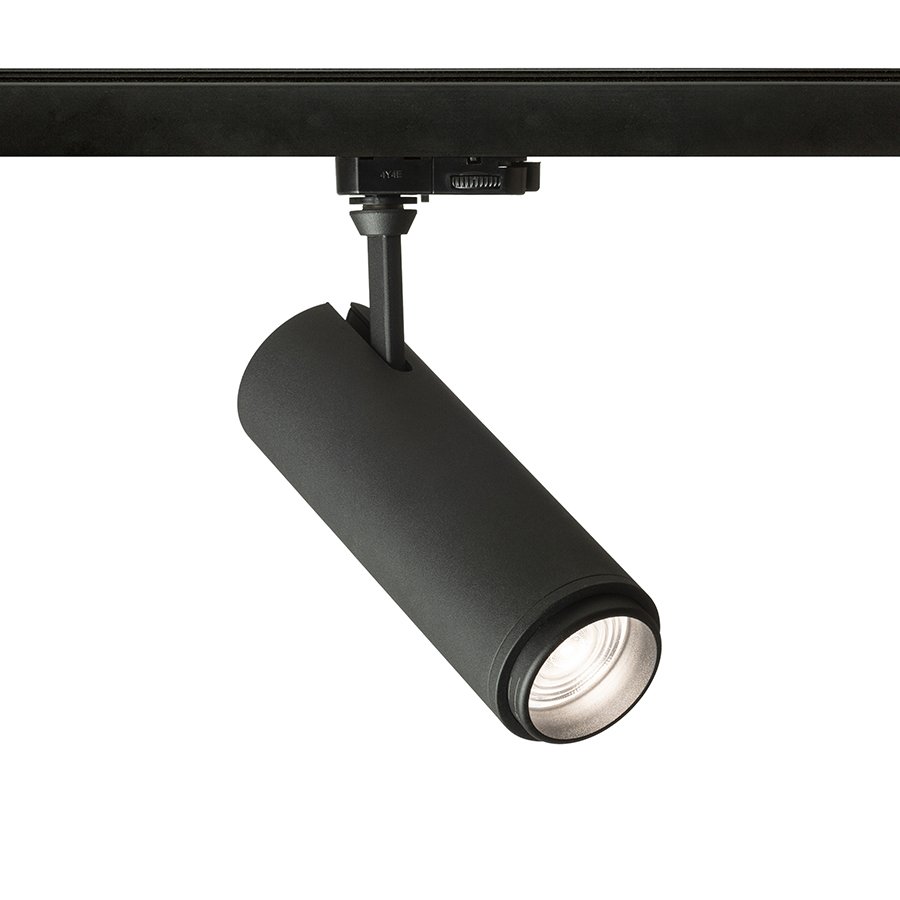 RENDL FOCUS 20 DIMM na trojokruh. lištu čierna 230V LED 20W 10 60° 3000K 4000K 5000K – obrázok 1