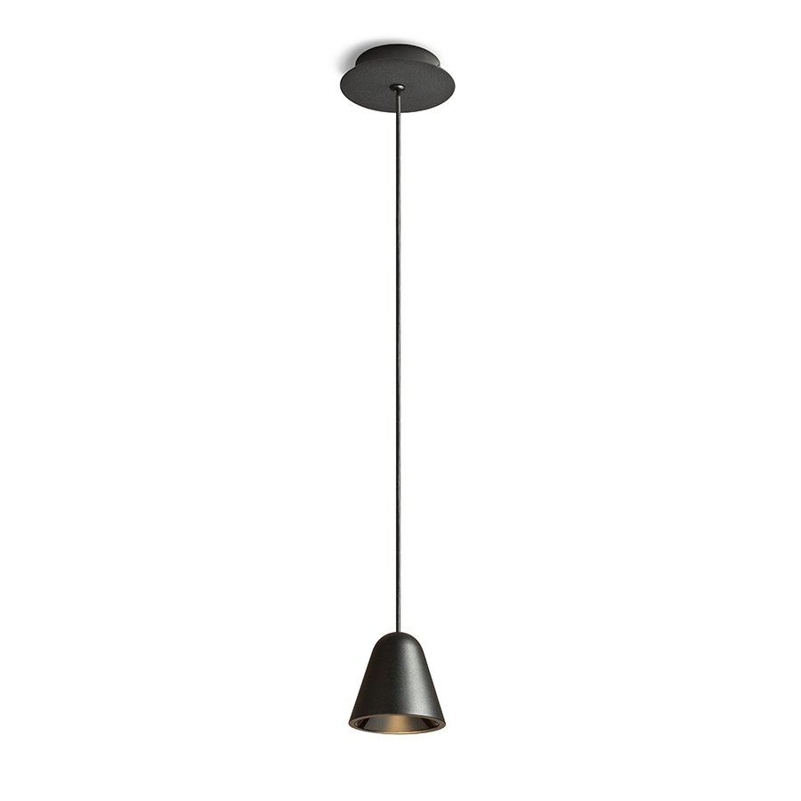 RENDL STIG závesná čierna 230V LED 6.8W 34° 3000K – obrázok 1