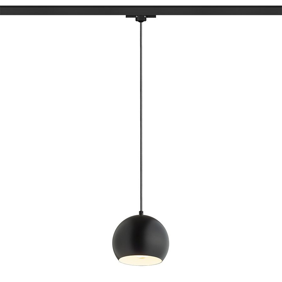 RENDL AGNETA na trojokruh. lištu závesná čierna 230V LED E27 11W – obrázok 1