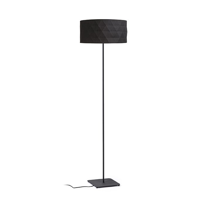 RENDL CORTINA/JAKARANDA stojanová čierna/čierna textil/kov 230V LED E27 15W – obrázok 1