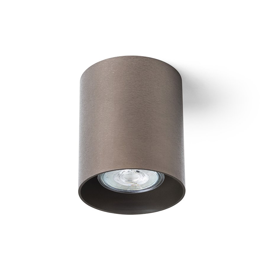 RENDL MANTOVA I stropná česaný bronz 230V LED GU10 7W – obrázok 1