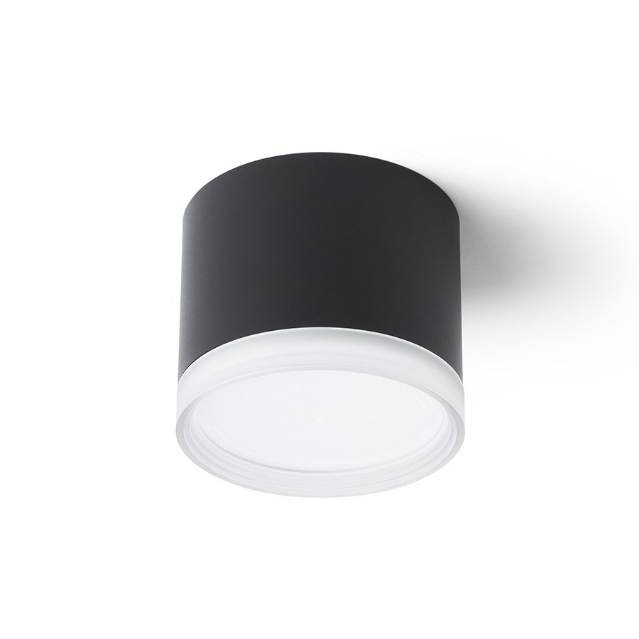 RENDL MEMA stropná čierna satinovaný akrylát 230V LED GX53 7W – obrázok 1
