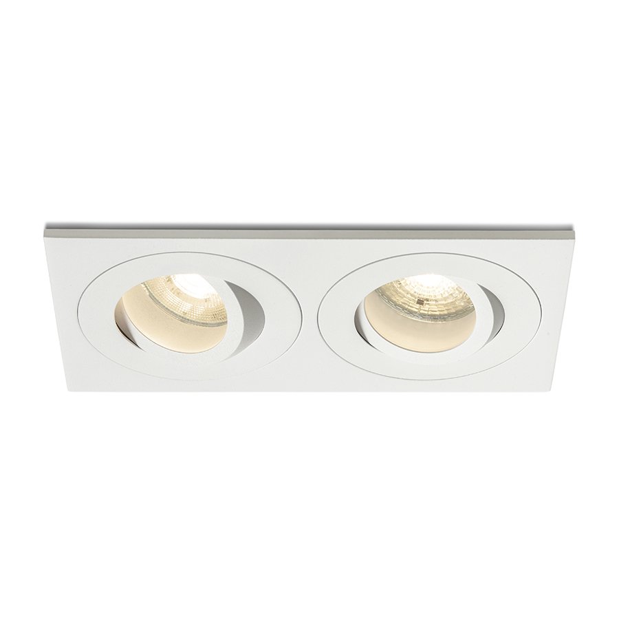 RENDL GALO II zápustná biela 230V LED GU10 9W IP65 – obrázok 1