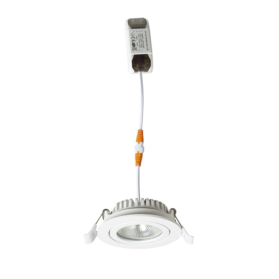 RENDL JADE DIMM TO WARM zápustná biela 230V LED 6W 60° 3000 - 2000K – obrázok 1