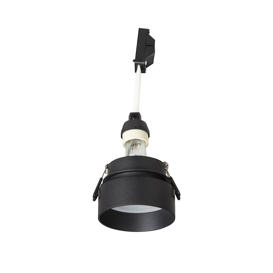 RENDL TORD zápustná čierna 230V LED GU10 9W – obrázok 1