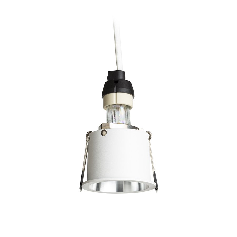 RENDL ORCO zápustná biela hliník 230V LED GU10 9W – obrázok 1