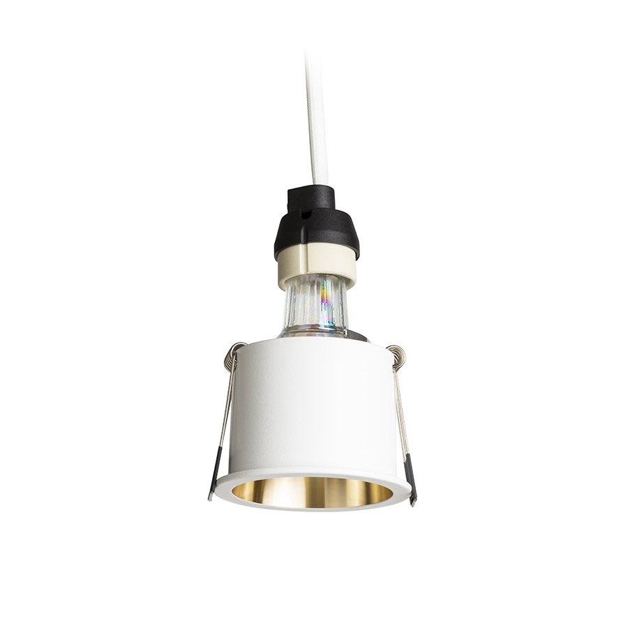 RENDL ORCO zápustná biela/zlatá 230V LED GU10 9W – obrázok 1