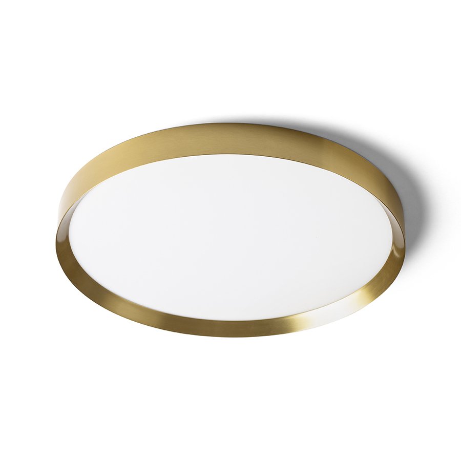 RENDL SOLEN 49 stropná česaná mosadz 230V LED 42W 3000K 4000K 6000K – obrázok 1
