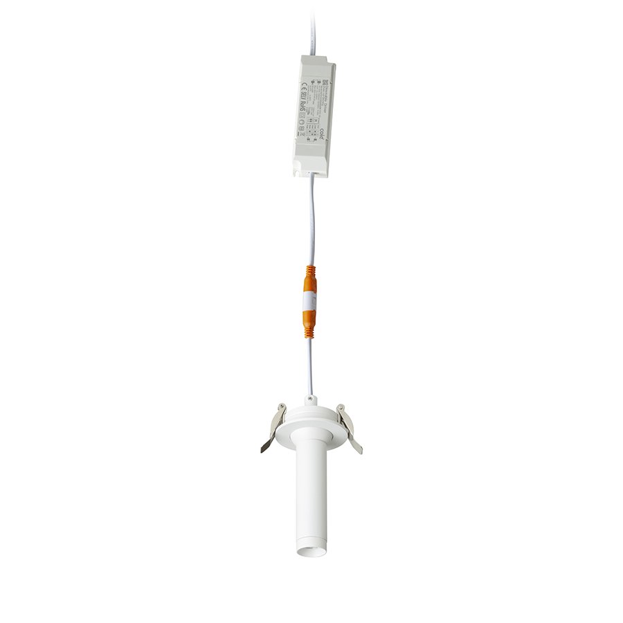 RENDL LUMIS 11 DIMM zápustná biela 230V LED 7W 38° 3000K – obrázok 1
