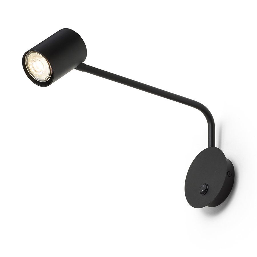RENDL FILIP s ramenom čierna 230V LED GU10 5W – obrázok 1