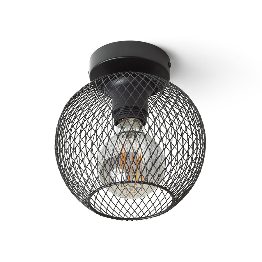 RENDL COSIR 18 stropná čierna 230V LED E27 11W – obrázok 1