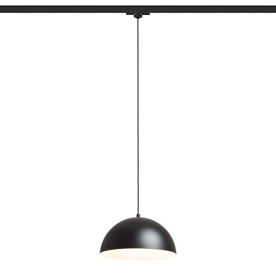 RENDL GLADYS 30 na trojokruh. lištu čierna/biela 230V LED E27 15W – obrázok 1