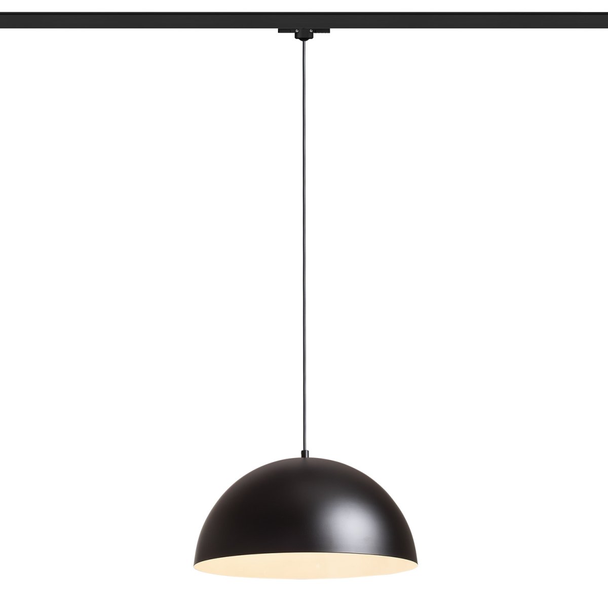 RENDL GLADYS 40 na trojokruh. lištu čierna/biela 230V LED E27 15W – obrázok 1
