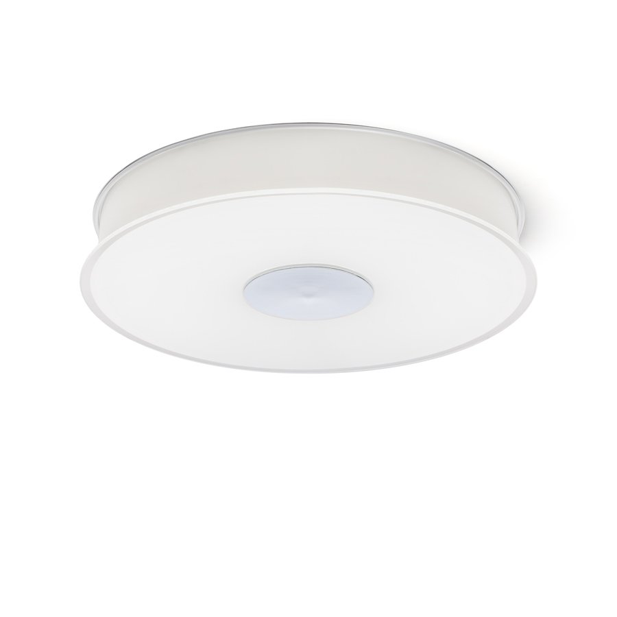 RENDL ASTERI LED stropná satinované sklo/chróm 230V LED 35W 3000K – obrázok 1