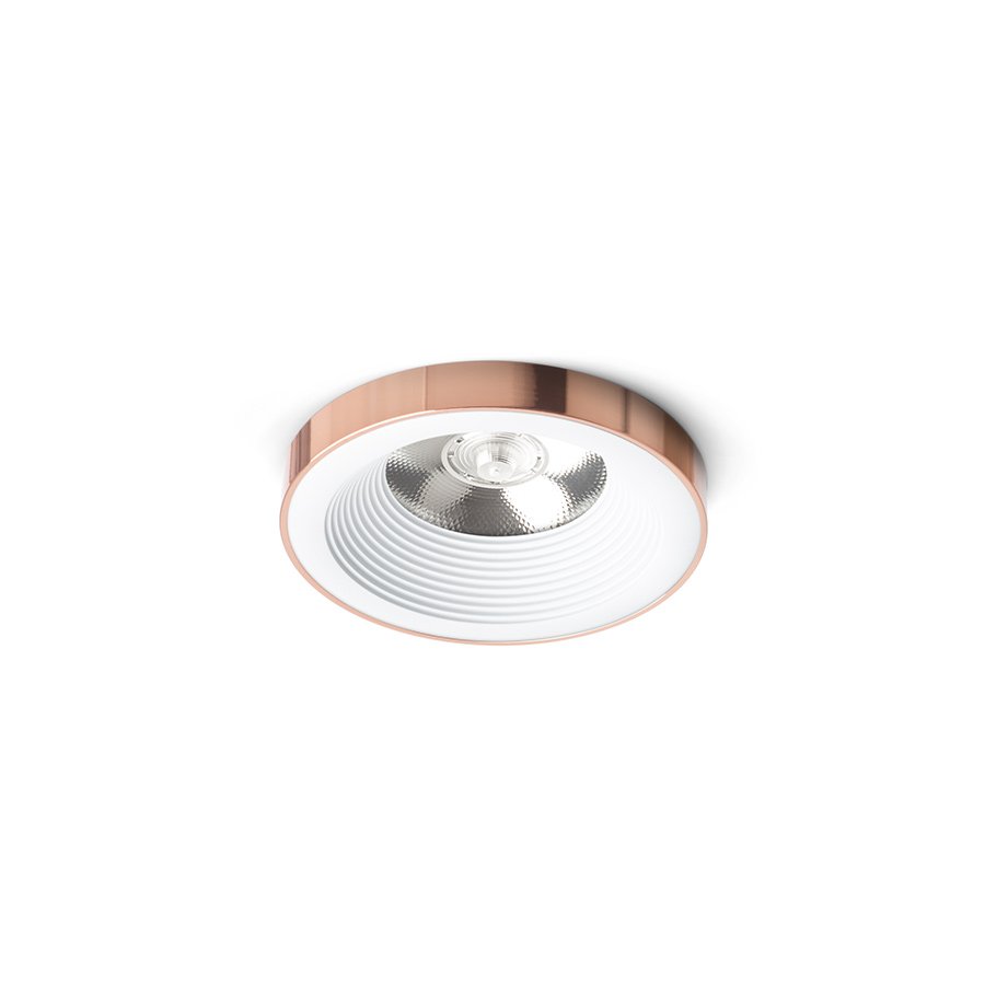 RENDL SHARM PLUS zápustná biela meď 230V LED 10W 24° 3000K – obrázok 1