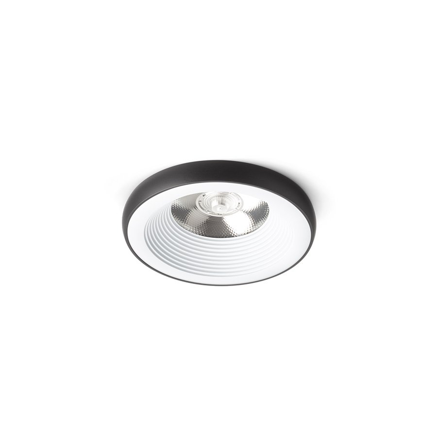 RENDL SHARM PLUS zápustná biela/čierna 230V LED 10W 24° 3000K – obrázok 1