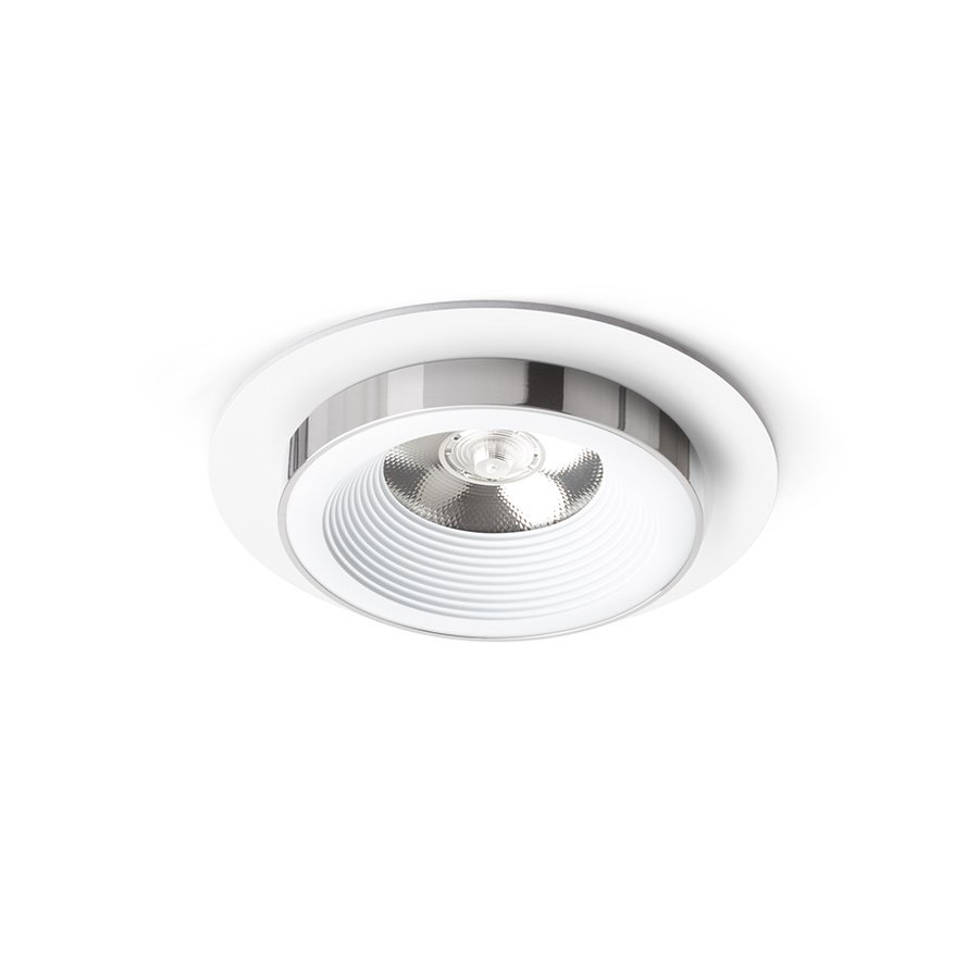 RENDL SHARM R I zápustná biela chróm 230V LED 10W 24° 3000K – obrázok 1