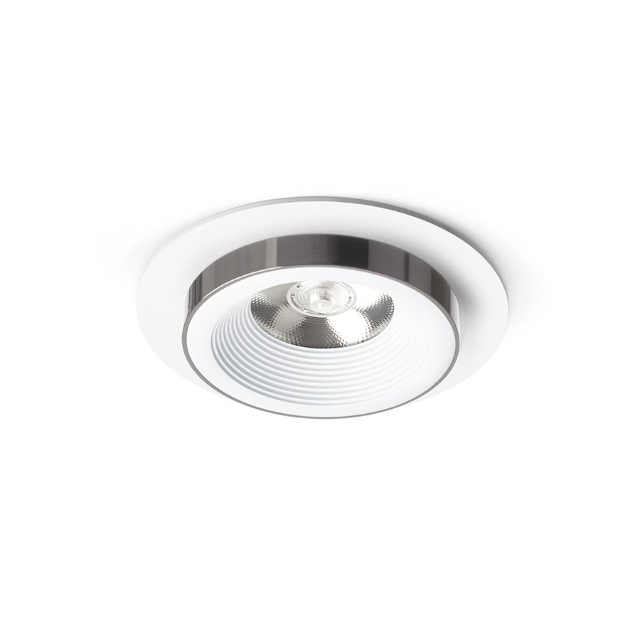 RENDL SHARM R I zápustná biela čierny chróm 230V LED 10W 24° 3000K – obrázok 1