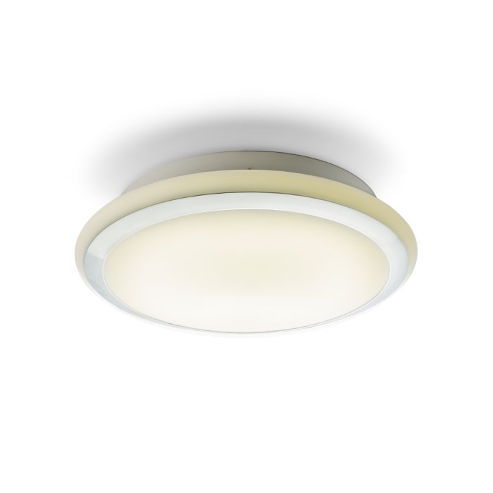 RENDL AREA 35 2D opálové sklo/chróm 230V GR10q 28W IP44 – obrázok 1